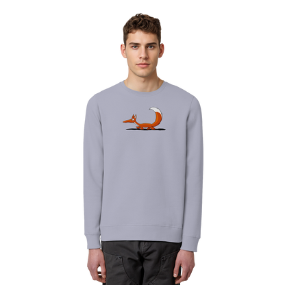 Lässiger cooler Fuchs | Mr. Fox, der Schleicher - Organic Basic Unisex Sweatshirt