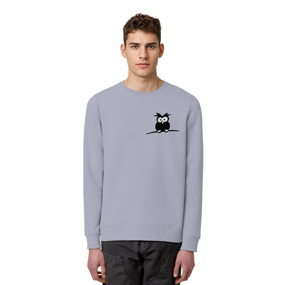 Kleine struppige Eule - Organic Basic Unisex Sweatshirt