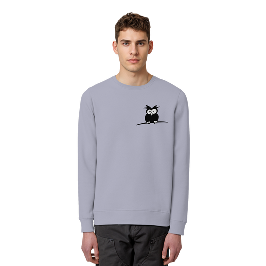 Kleine struppige Eule - Organic Basic Unisex Sweatshirt