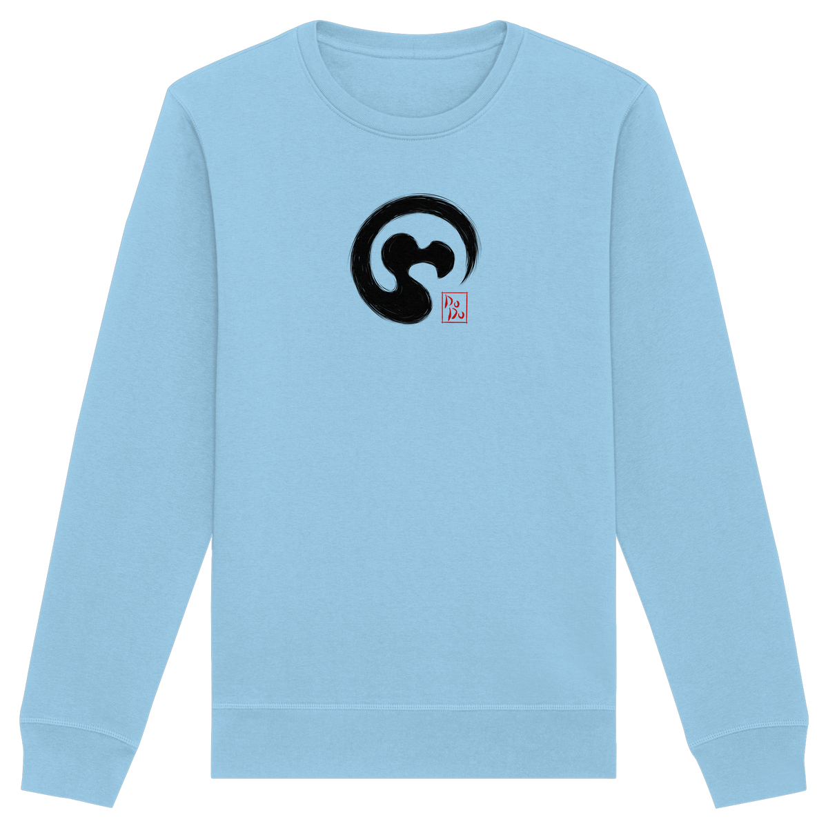 Zen Dodo im japanischen Enso Kreis - Organic Basic Unisex Sweatshirt