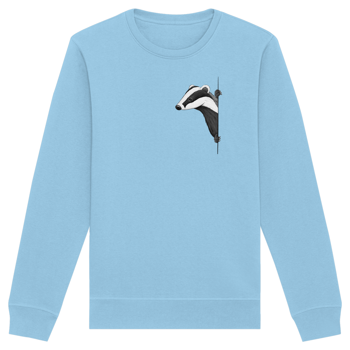 Lässiger Dachs Meister Grimbart - Organic Basic Unisex Sweatshirt