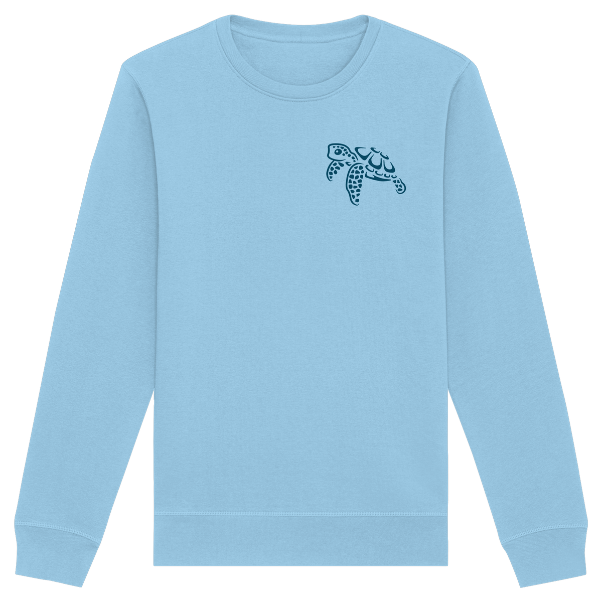 Lässig lustige Wasserschildkröte - Organic Basic Unisex Sweatshirt