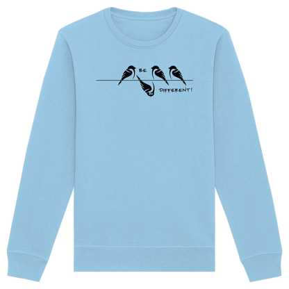 Sei anders, kleiner Spatz - Organic Basic Unisex Sweatshirt