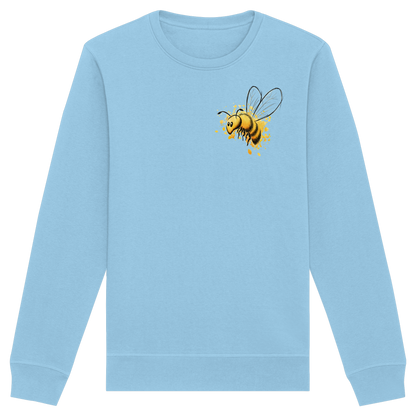 Lässige kleine Honig-Biene - Organic Basic Unisex Sweatshirt