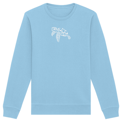 schwimmende Meeres-Schildkröte - Organic Basic Unisex Sweatshirt