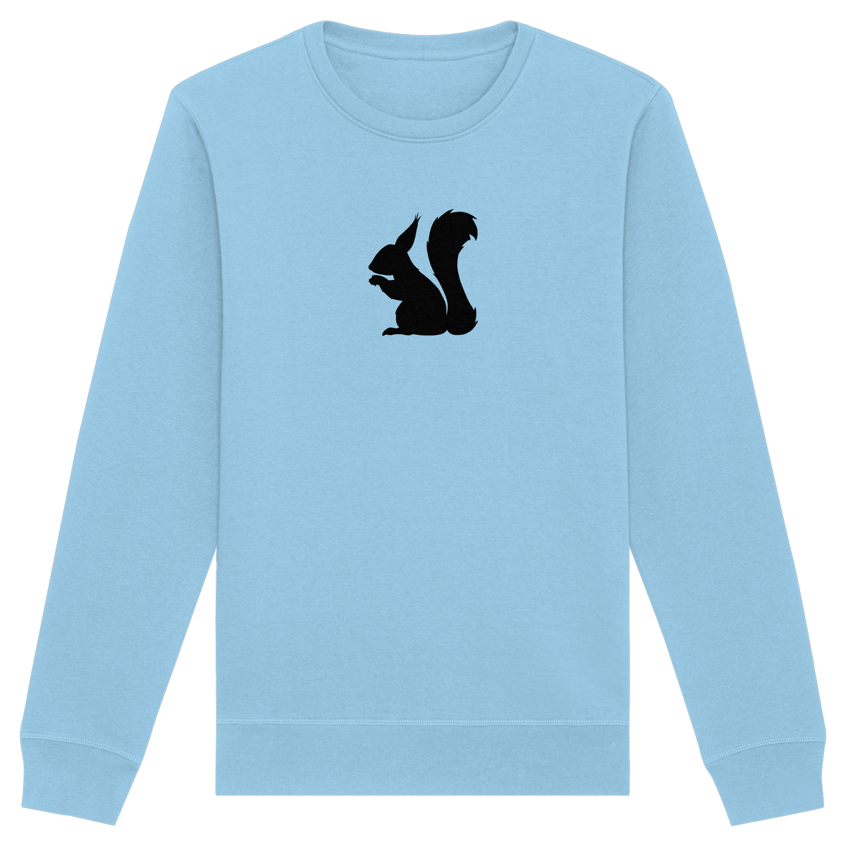 Eichhörnchen Silhouette - Organic Basic Unisex Sweatshirt