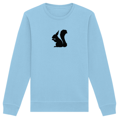 Eichhörnchen Silhouette - Organic Basic Unisex Sweatshirt