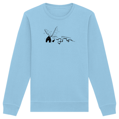 zauberhaft flatternde Tapir Fee - Organic Basic Unisex Sweatshirt