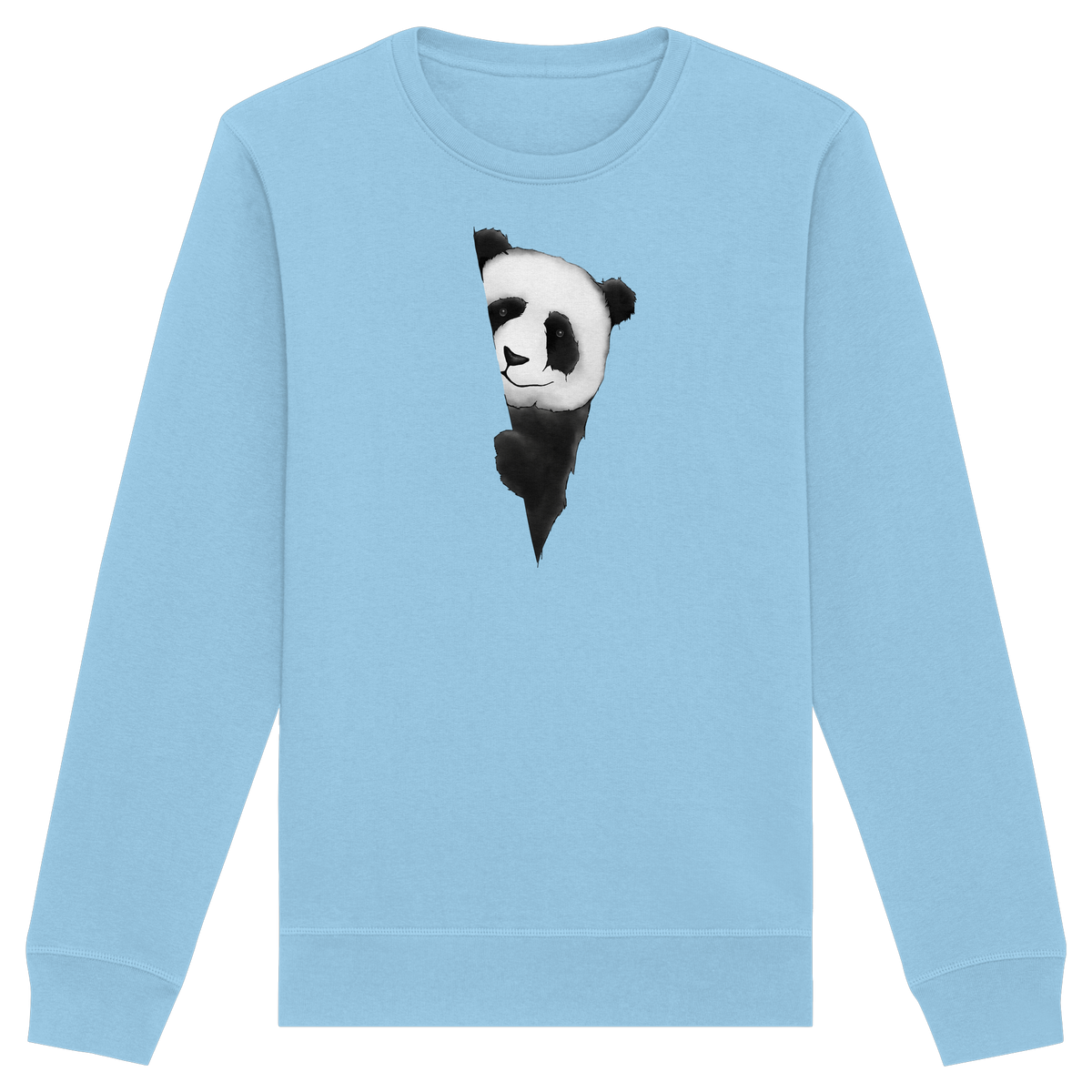 Panda Bär Illustration - Organic Basic Unisex Sweatshirt