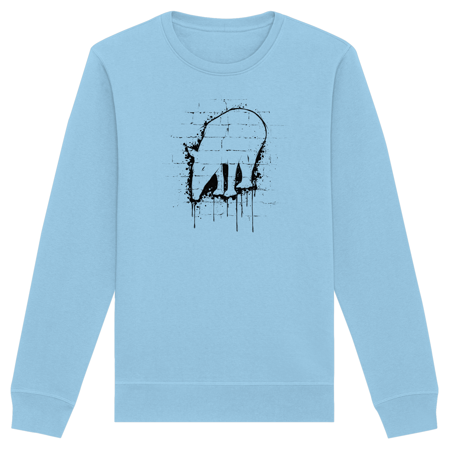 Urban Street Art Tapir Silhouette - Organic Basic Unisex Sweatshirt