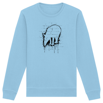 Urban Street Art Tapir Silhouette - Organic Basic Unisex Sweatshirt