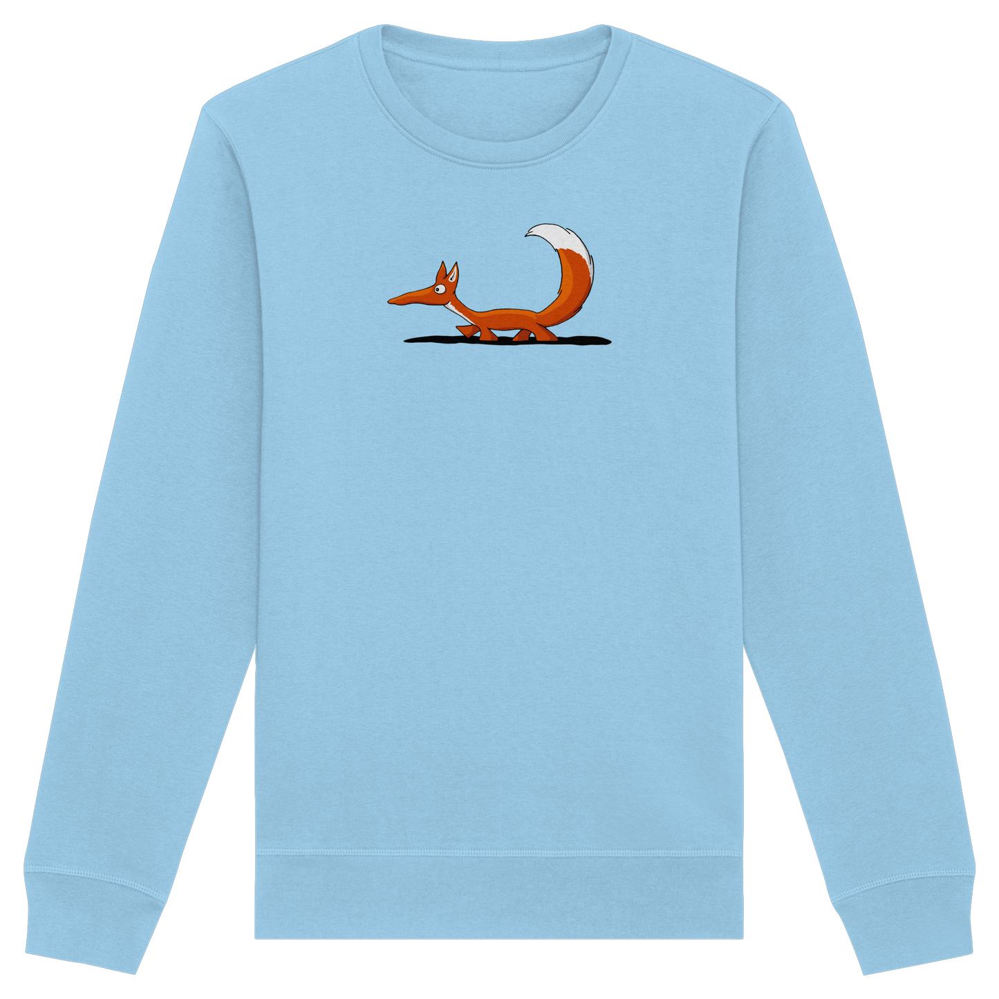 Lässiger cooler Fuchs | Mr. Fox, der Schleicher - Organic Basic Unisex Sweatshirt