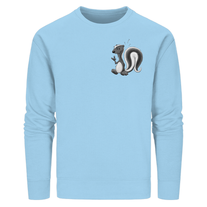 Lustig stinkiges Stinktier - Organic Basic Unisex Sweatshirt