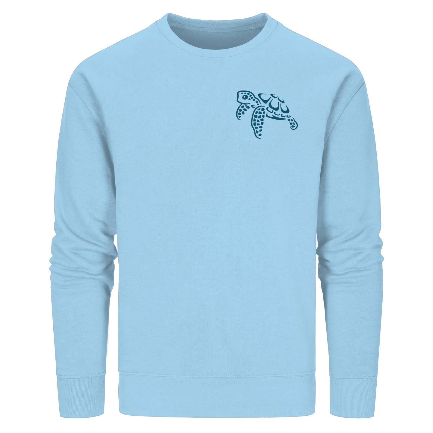Lässig lustige Wasserschildkröte - Organic Basic Unisex Sweatshirt