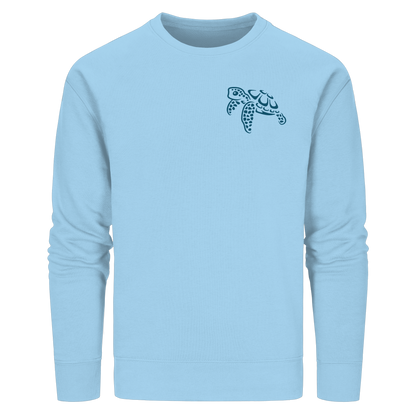 Lässig lustige Wasserschildkröte - Organic Basic Unisex Sweatshirt
