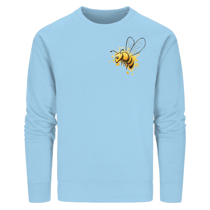 Lässige kleine Honig-Biene - Organic Basic Unisex Sweatshirt
