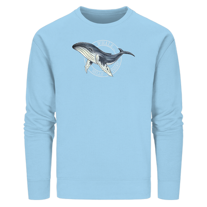 Whale, Hello There | Buckelwal - Organic Basic Unisex Sweatshirt