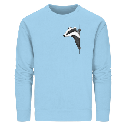 Lässiger Dachs Meister Grimbart - Organic Basic Unisex Sweatshirt