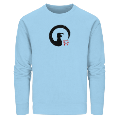 Moin kreischende japanische Enso Möwe - Organic Basic Unisex Sweatshirt