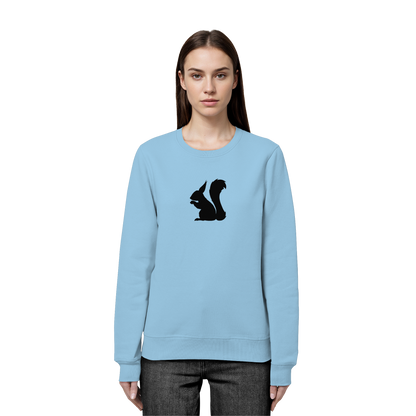 Eichhörnchen Silhouette - Organic Basic Unisex Sweatshirt