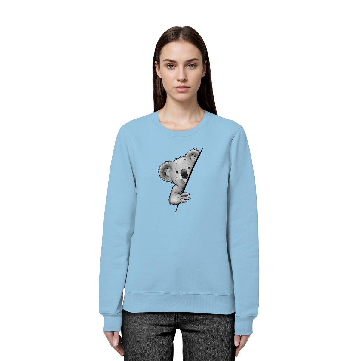 Koala Bär Illustration - Organic Basic Unisex Sweatshirt