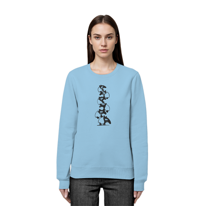 Lustiger Haufen aus Schabracken-Tapiren - Organic Basic Unisex Sweatshirt