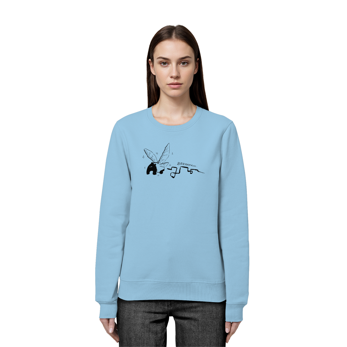 zauberhaft flatternde Tapir Fee - Organic Basic Unisex Sweatshirt