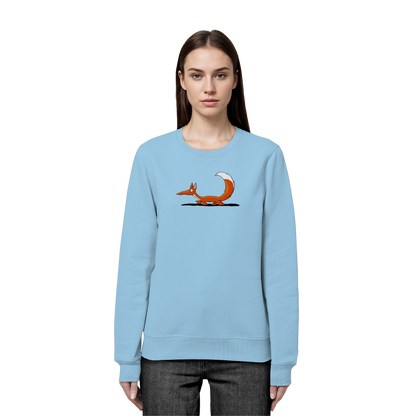 Lässiger cooler Fuchs | Mr. Fox, der Schleicher - Organic Basic Unisex Sweatshirt