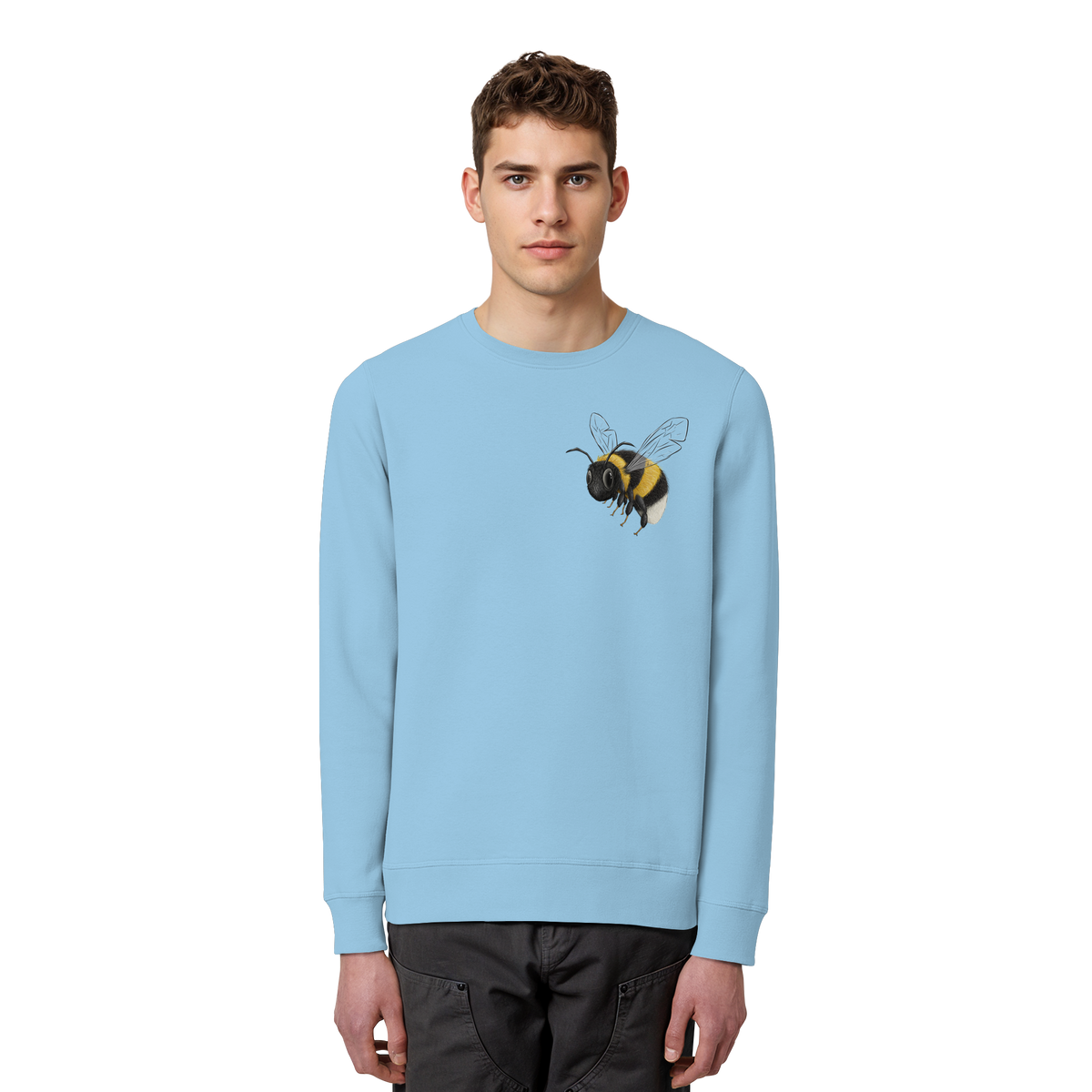 Kleine brummige Hummel - Organic Basic Unisex Sweatshirt
