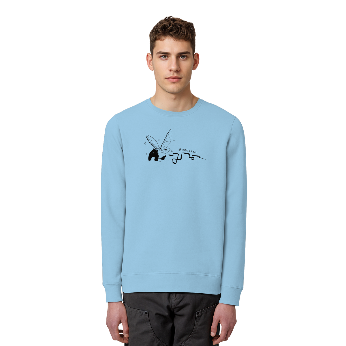zauberhaft flatternde Tapir Fee - Organic Basic Unisex Sweatshirt