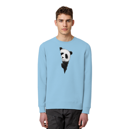 Panda Bär Illustration - Organic Basic Unisex Sweatshirt