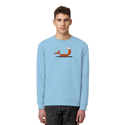 Lässiger cooler Fuchs | Mr. Fox, der Schleicher - Organic Basic Unisex Sweatshirt