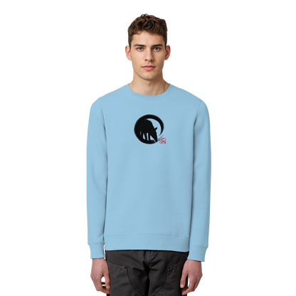 Zen Tapir im japanischen Enso Kreis - Organic Basic Unisex Sweatshirt