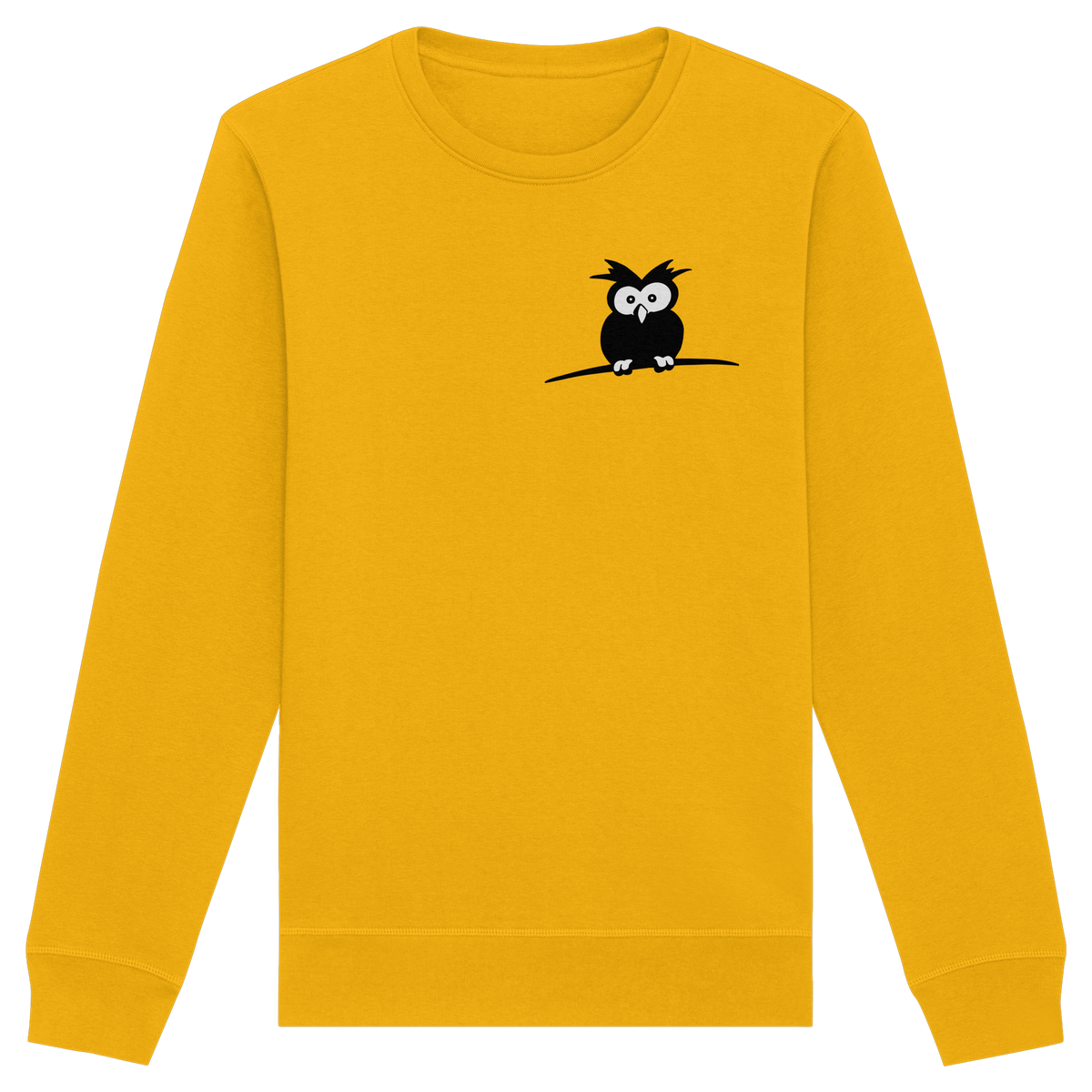 Kleine struppige Eule - Organic Basic Unisex Sweatshirt