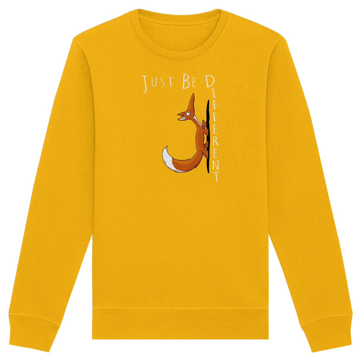 Just Be Different | Sei Anders, kleiner Fuchs - Organic Basic Unisex Sweatshirt