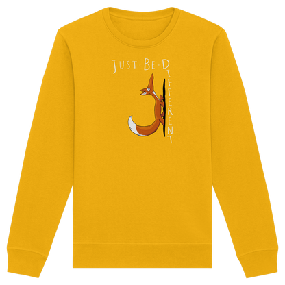 Just Be Different | Sei Anders, kleiner Fuchs - Organic Basic Unisex Sweatshirt