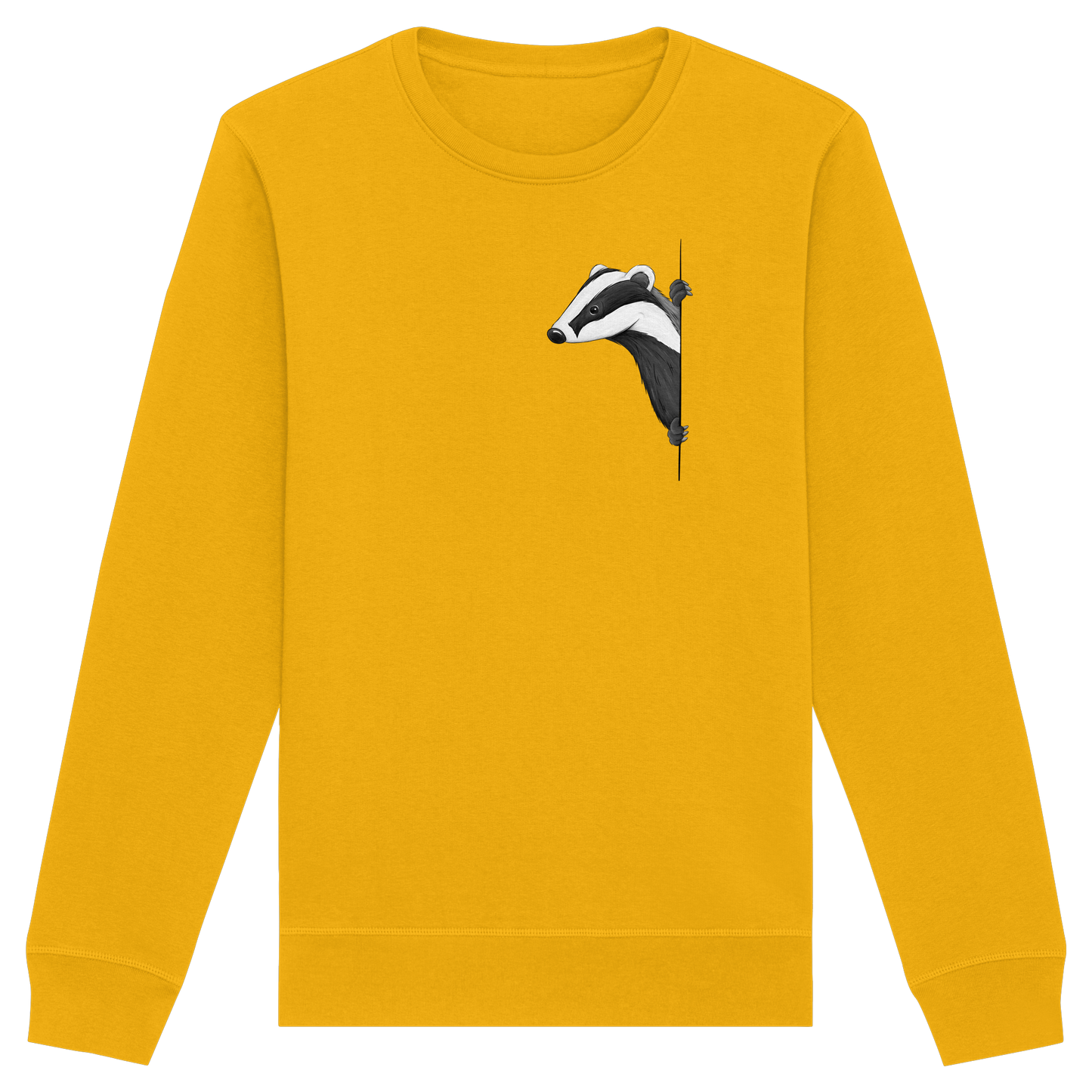 Lässiger Dachs Meister Grimbart - Organic Basic Unisex Sweatshirt