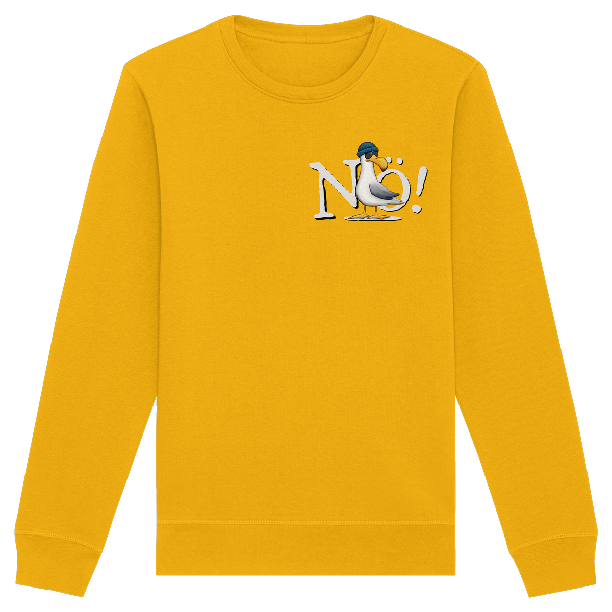 Nö Kein Bock Möwe - Organic Basic Unisex Sweatshirt