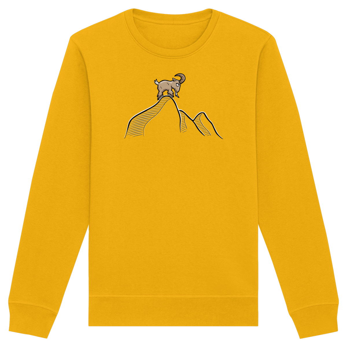 Ziegenbock in den Bergen - Organic Basic Unisex Sweatshirt
