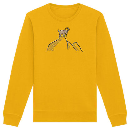 Ziegenbock in den Bergen - Organic Basic Unisex Sweatshirt