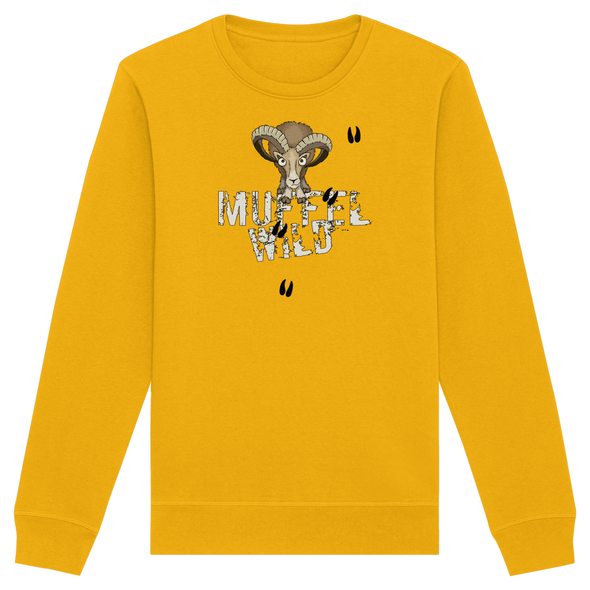 Muffel Wild Mufflon - Organic Basic Unisex Sweatshirt