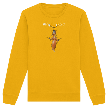 Hang In There | Lässiges Eichhörnchen - Organic Basic Unisex Sweatshirt