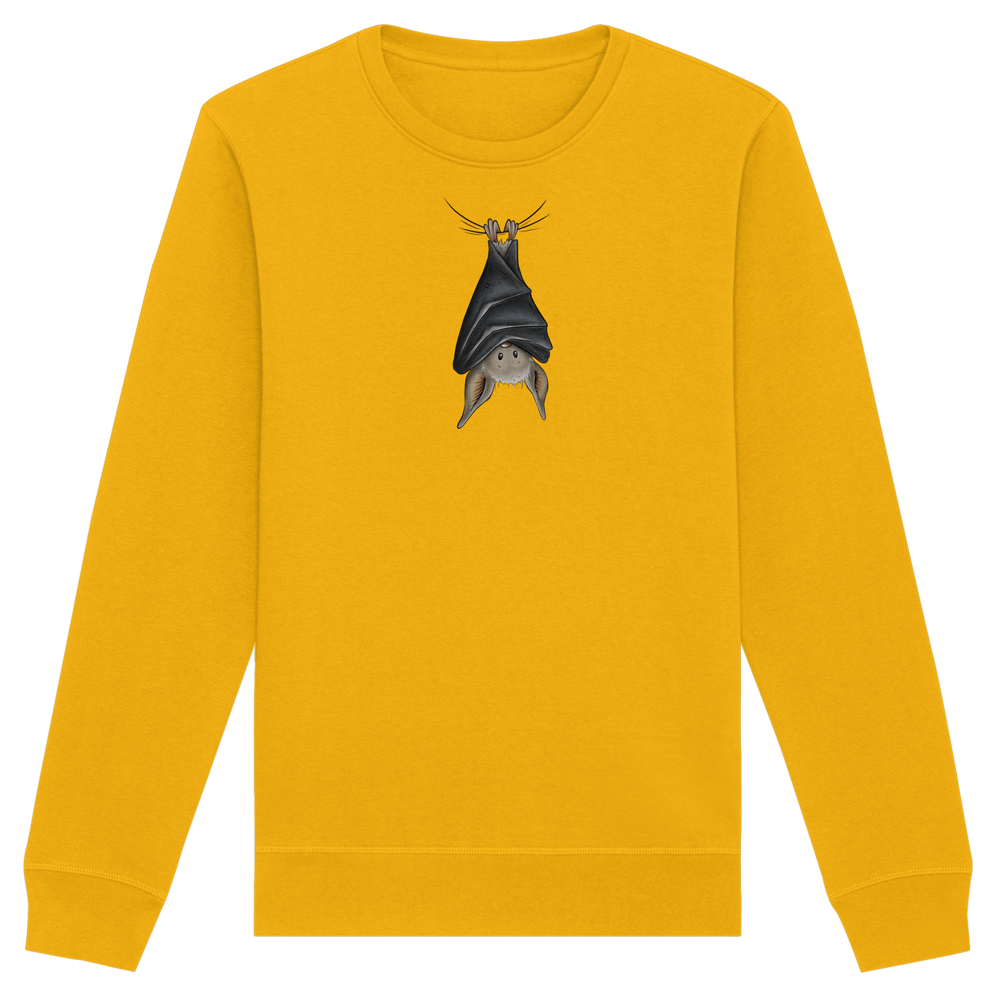 Lustig chillende Fledermaus - Organic Basic Unisex Sweatshirt