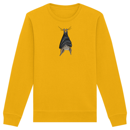 Lustig chillende Fledermaus - Organic Basic Unisex Sweatshirt