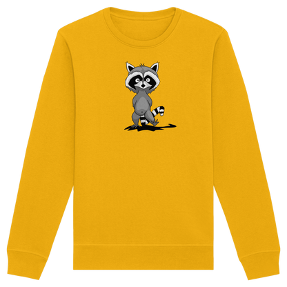 Frecher kleiner Waschbär - Organic Basic Unisex Sweatshirt