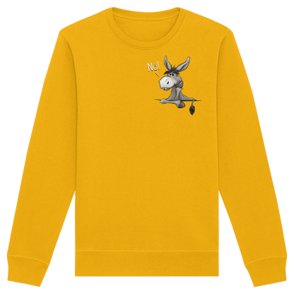 Nö! Störrischer Esel - Organic Basic Unisex Sweatshirt