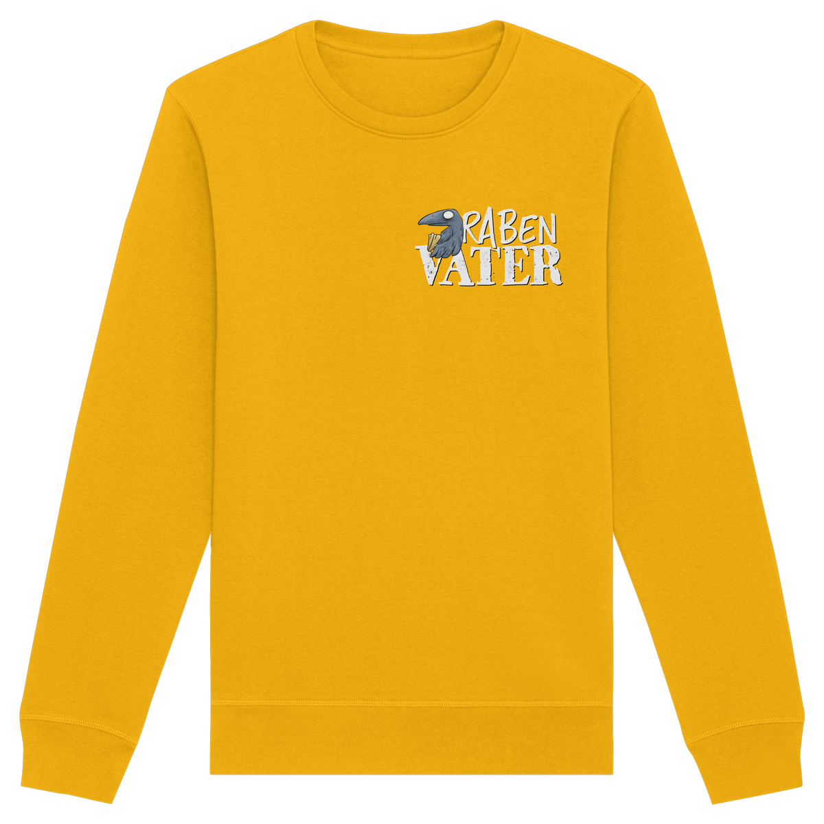 Rabenvater Krähenpapa - Organic Basic Unisex Sweatshirt