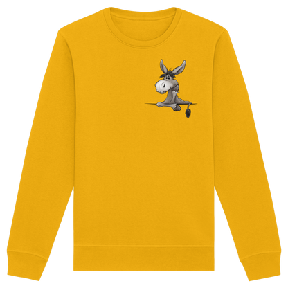 Lustiger lässiger Esel - Organic Basic Unisex Sweatshirt