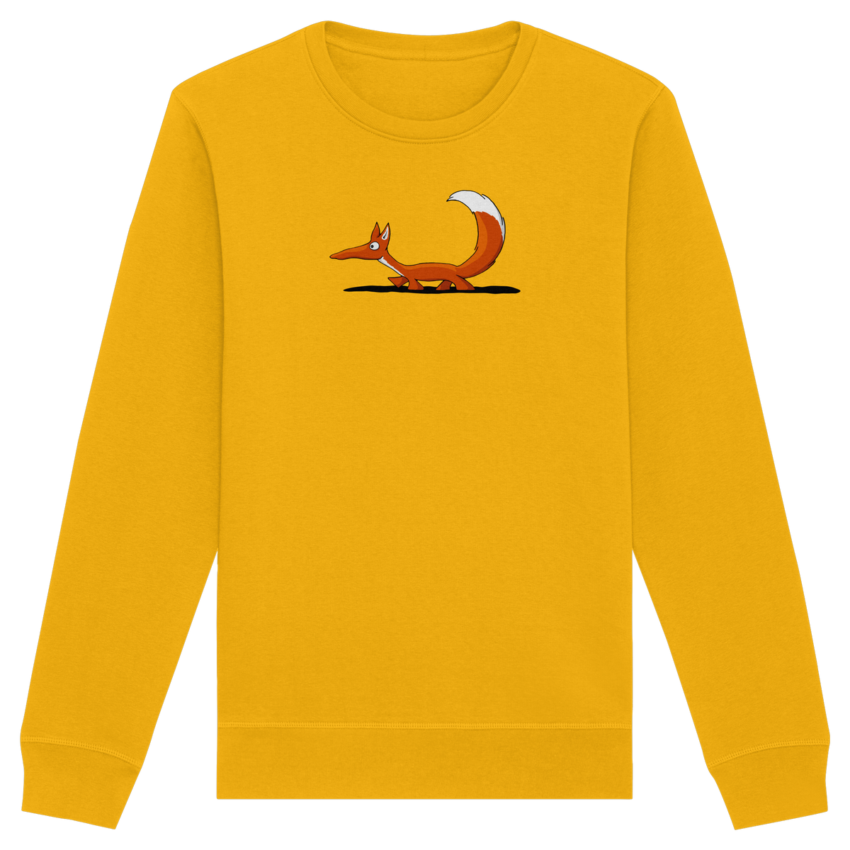 Lässiger cooler Fuchs | Mr. Fox, der Schleicher - Organic Basic Unisex Sweatshirt