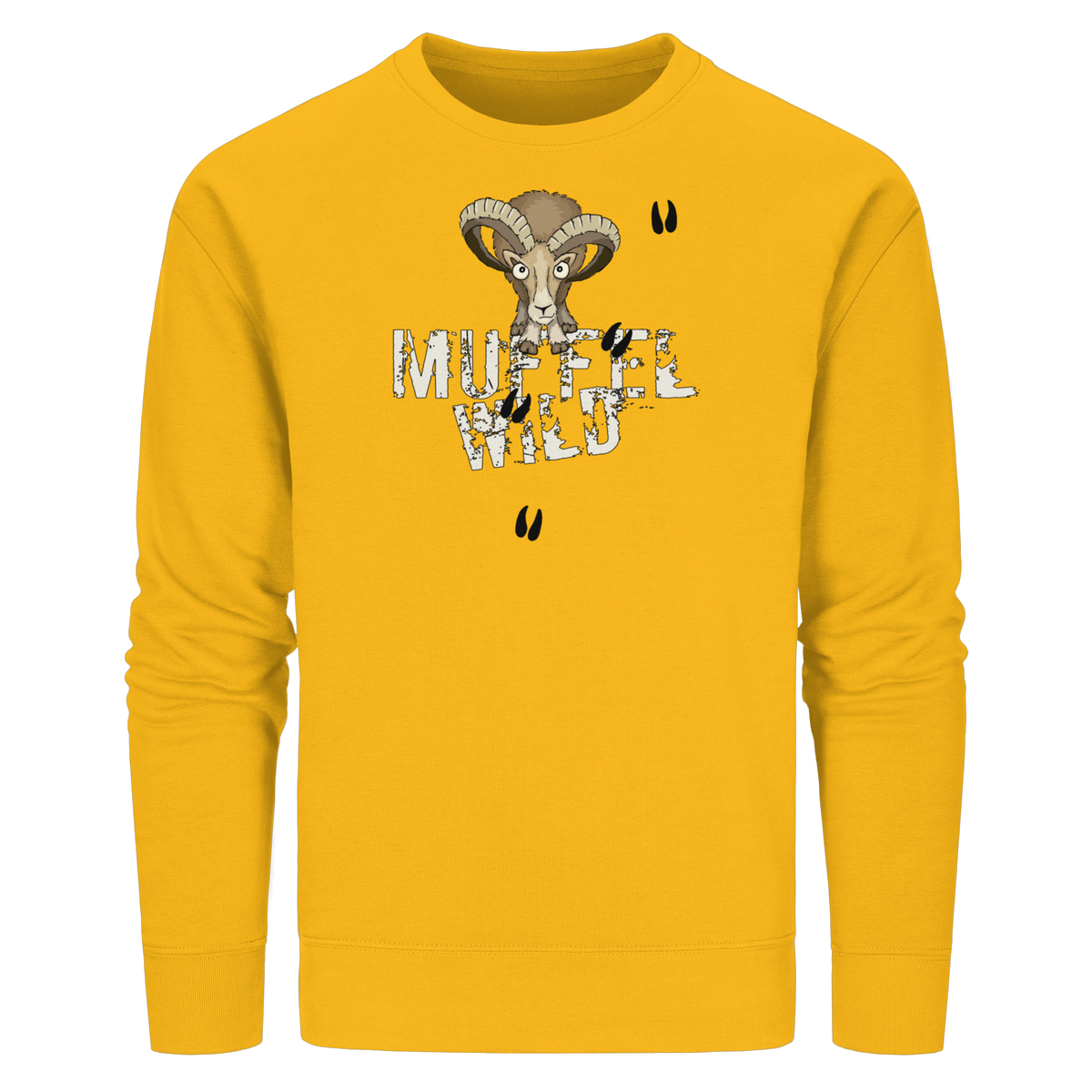Muffel Wild Mufflon - Organic Basic Unisex Sweatshirt